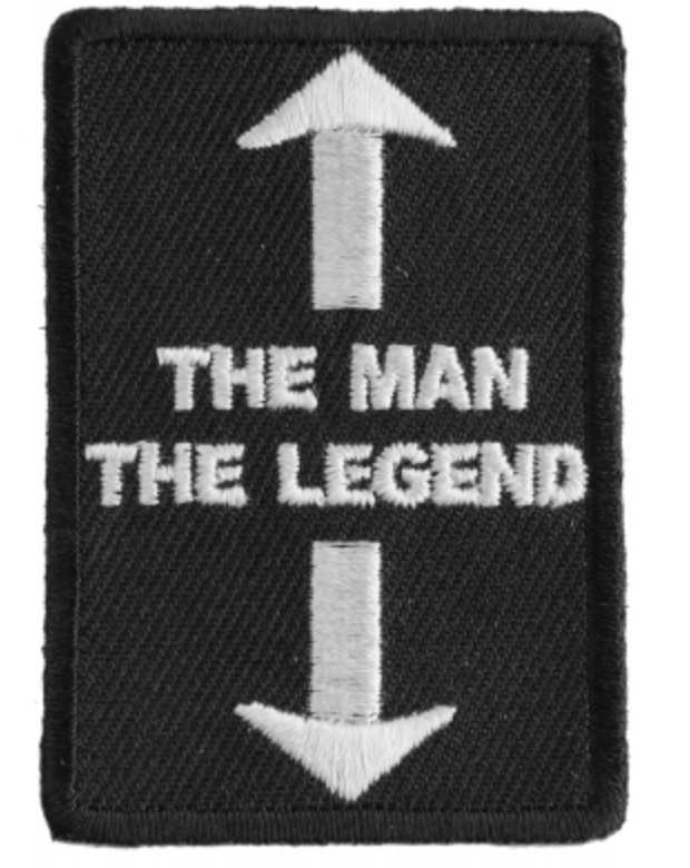 The Man The Legend Patch